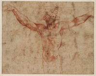 A 064
<br/>
Herme met gespreide armen
<br/>
<em>Raffaello Sanzio (1483-1520)</em>